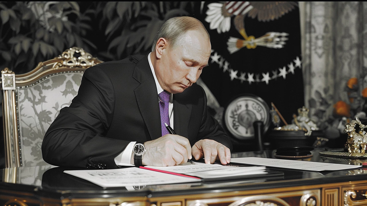 Владимир Путин подписал указ о компенсации ущерба России и Центробанку из-за действий США